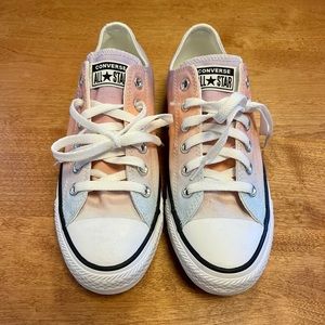 Womens tie dye converse